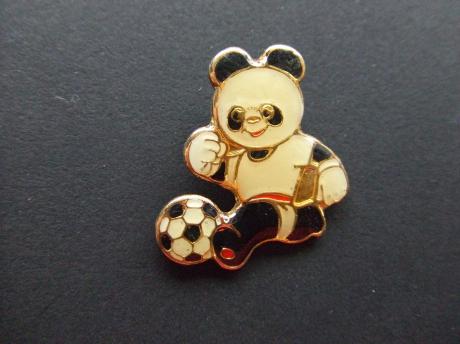 Pandabeer voetbal